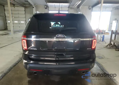 2014 Ford Explorer Limited из США, поврежденный, VIN 1FM5K8F82EGA41851